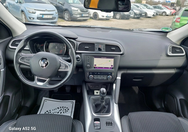 Renault Kadjar cena 58900 przebieg: 109000, rok produkcji 2017 z Lębork małe 781